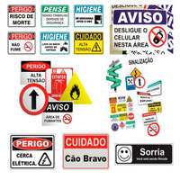 Placas de sinalização para condôminios