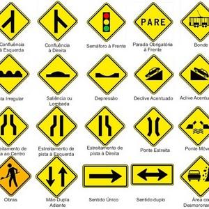 Placas de sinalização prevenção e combate